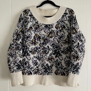 Women's Floral Winter Loft Sweater